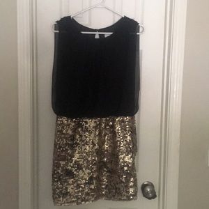 Sequin mini dress